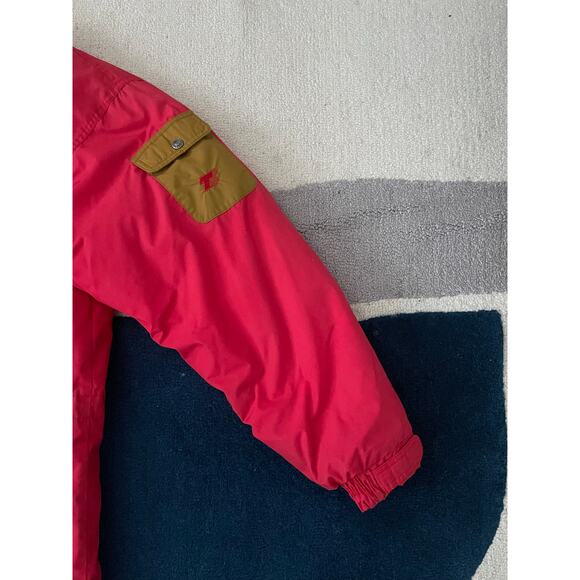 Vtg 90s NFL San Francisco 49ers Triple FaT Goose Down Sideline Long Coat Mens XL - Picture 5 of 14